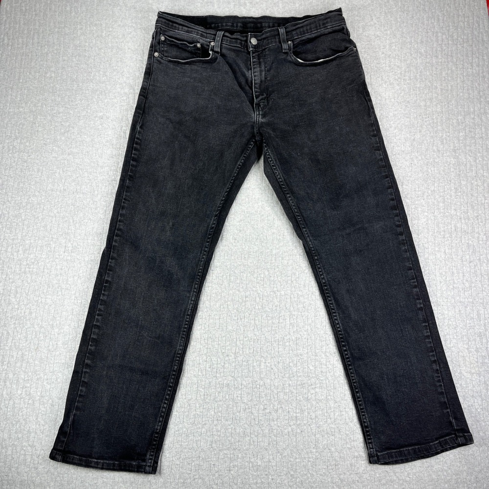 Levi's‎ 559 Relaxed Straight Jeans Mens 36x30 Fits 33X27 Black Denim